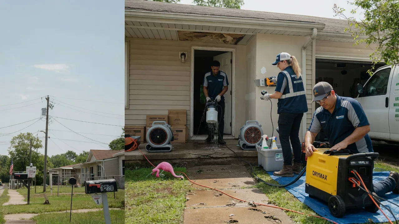 Storm Damage Water Removal in Oak Grove, KY near me
